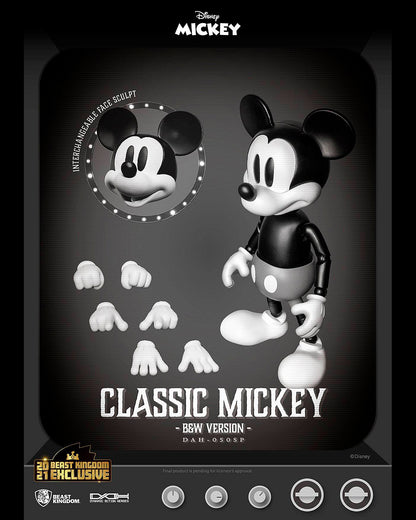 Figura Dynamic 8ction Heroes 1/9 Mickey Classic Version B&W Version 21 cm. Disney
