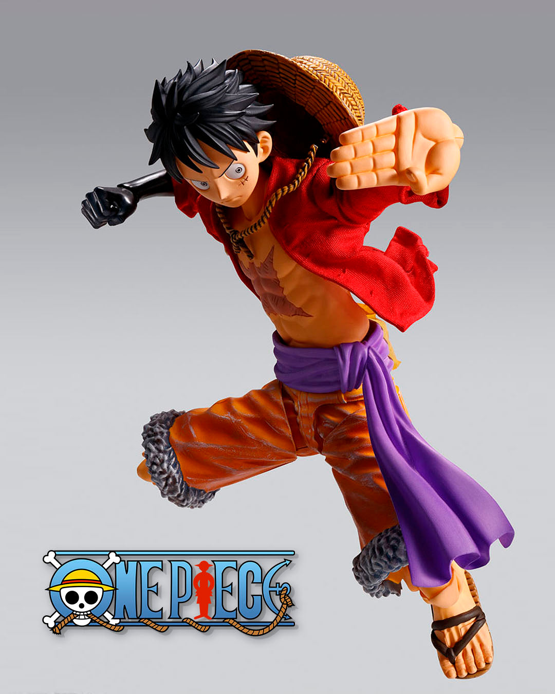 Figura de Monkey D. Luffy 17cm One Piece de Imagination Works.