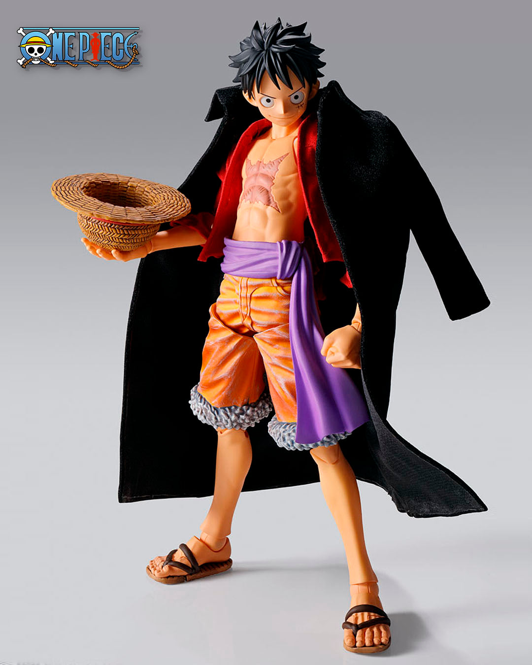 Figura de Monkey D. Luffy 17cm One Piece de Imagination Works.