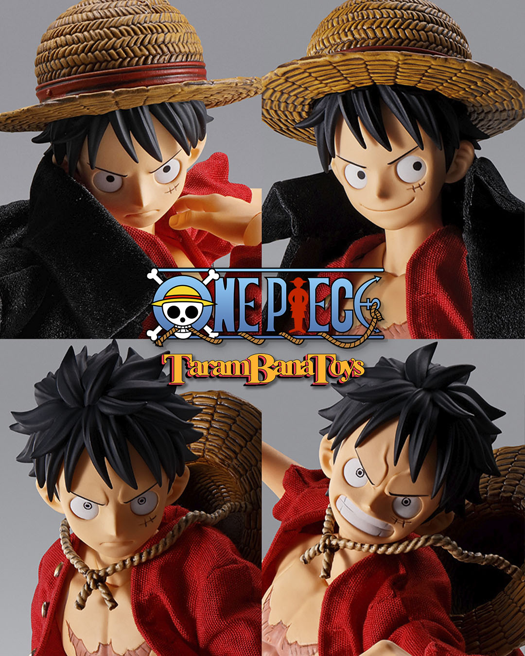 Figura de Monkey D. Luffy 17cm One Piece de Imagination Works.