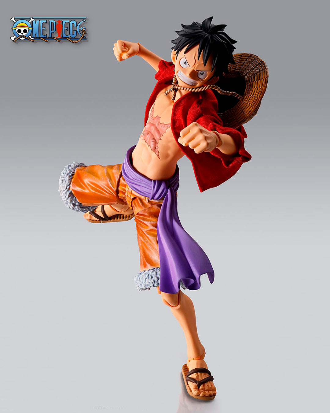 Figura de Monkey D. Luffy 17cm One Piece de Imagination Works.
