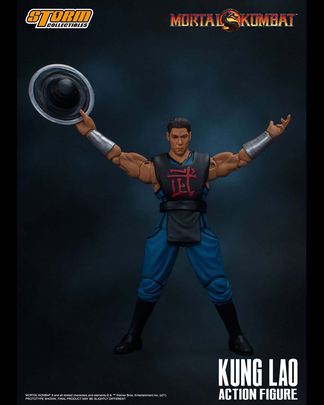 Mortal Kombat Figura 1/12 Kung Lao 18 cm