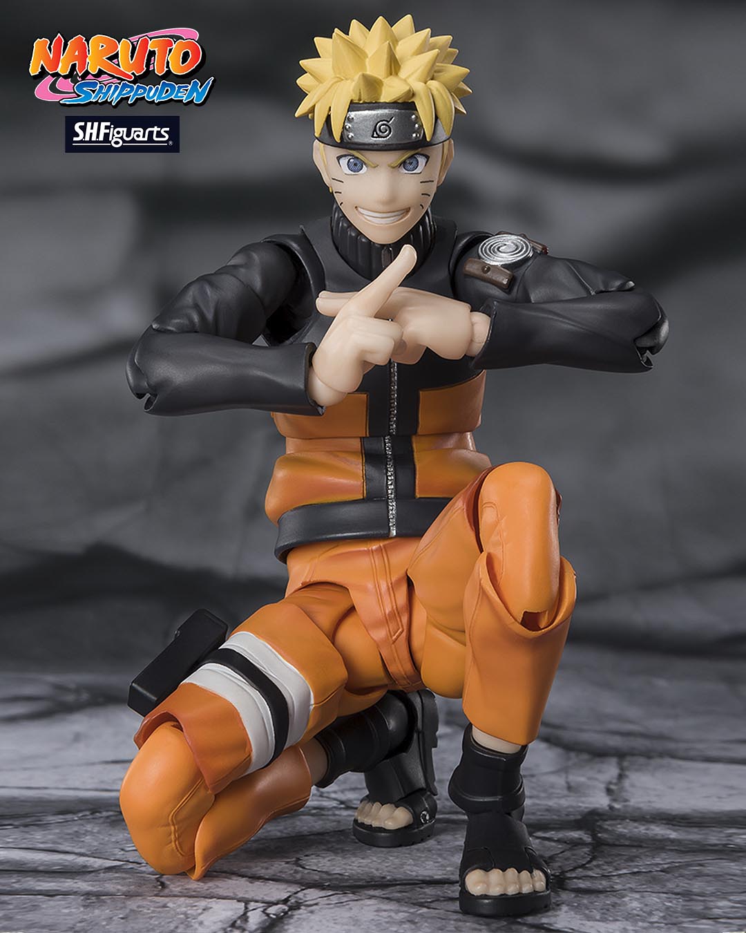 Naruto Uzumaki Jinchuuriki with hope version.14cm Naruto Shippuden SH Figuarts.