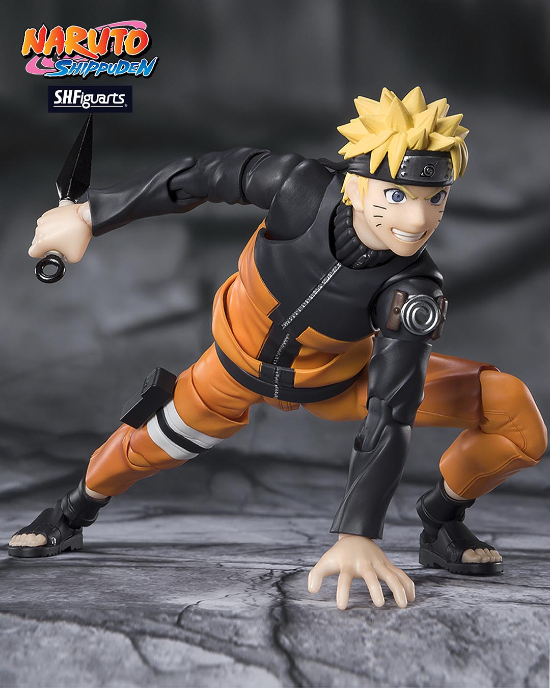 Naruto Uzumaki Jinchuuriki with hope version.14cm Naruto Shippuden SH Figuarts.