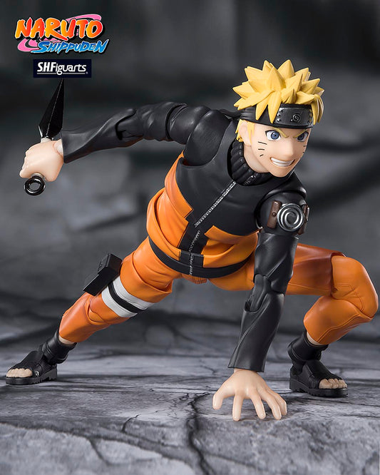 Naruto Uzumaki Jinchuuriki with hope version.14cm Naruto Shippuden SH Figuarts.