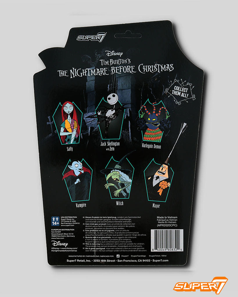 Pesadilla antes de Navidad ReAction  Figura Jack Skellington 10 cm