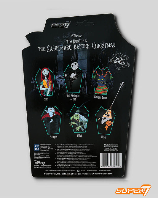 Pesadilla antes de Navidad ReAction  Figura Jack Skellington 10 cm
