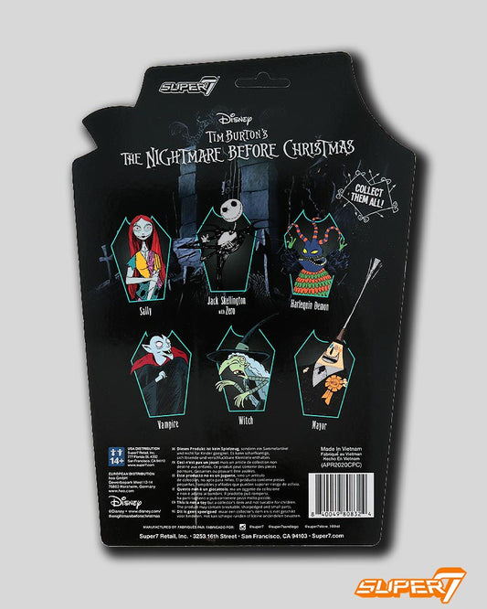 Pesadilla antes de Navidad ReAction  Figura Harlequin Demon 10 cm