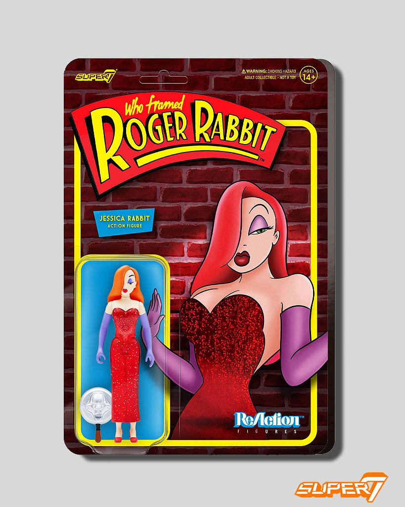 ¿Quién engañó a Roger Rabbit? Figura ReAction Jessica Rabbit 10 cm