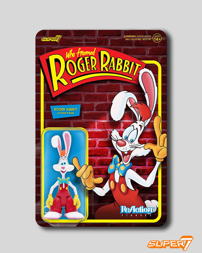 ¿Quién engañó a Roger Rabbit? Figura ReAction Roger Rabbit 10 cm