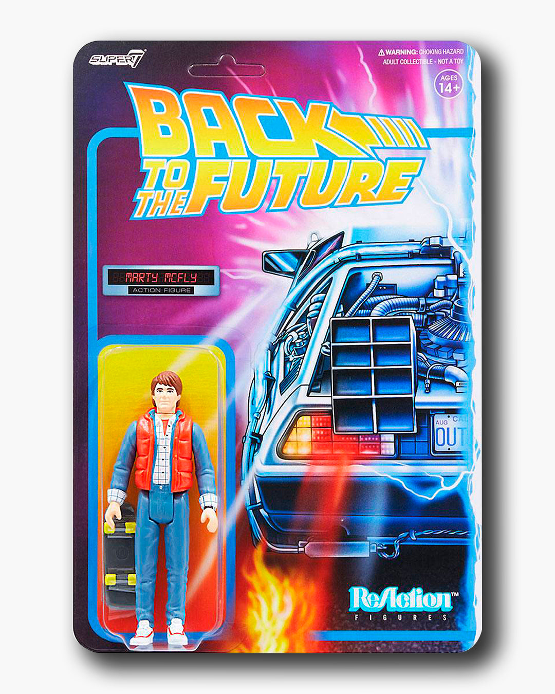 Regreso al futuro Figura ReAction Marty McFly 10 cm