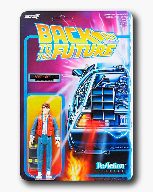 Regreso al futuro Figura ReAction Marty McFly 10 cm