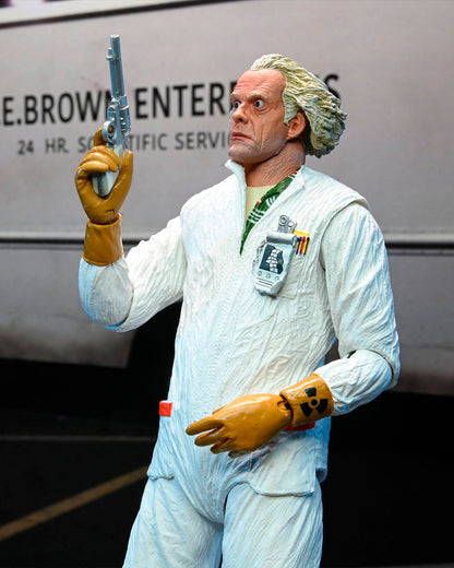 Regreso al Futuro Figura Ultimate Doc Brown (1985) 18 cm