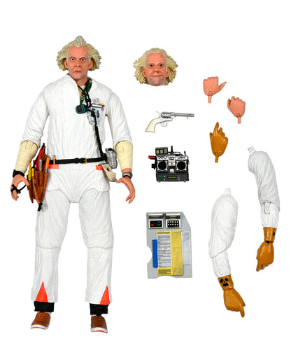 Regreso al Futuro Figura Ultimate Doc Brown (1985) 18 cm