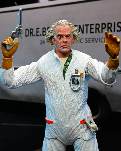 Regreso al Futuro Figura Ultimate Doc Brown (1985) 18 cm