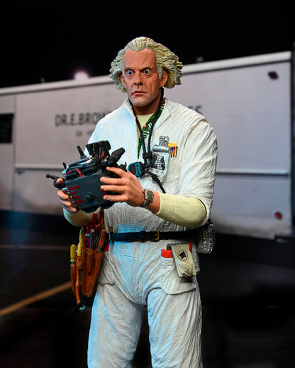 Regreso al Futuro Figura Ultimate Doc Brown (1985) 18 cm