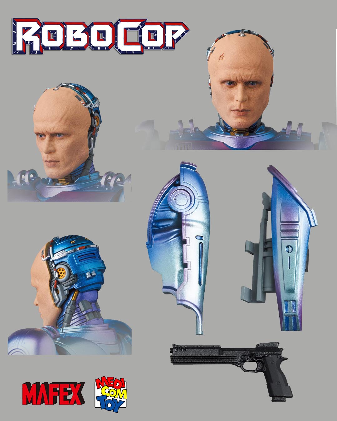 Robocop 2 Figura MAF EX Murphy Damage Ver. 16 cm