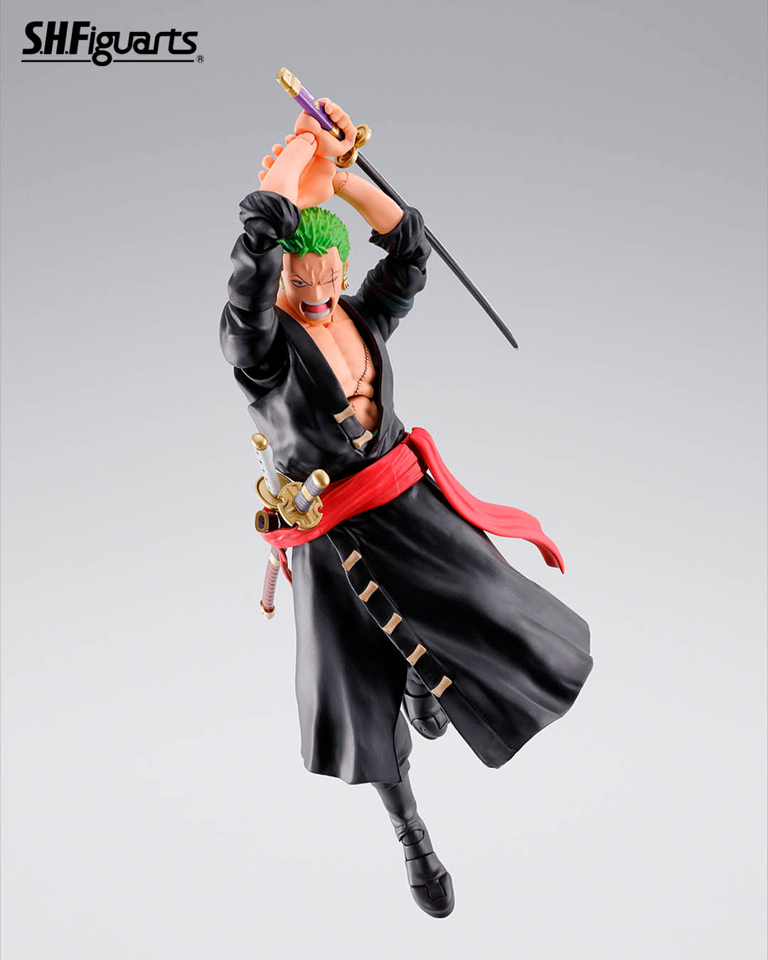 Roronoa Zoror Road of Onigashima Figura 15 cm One Piece SH Figuarts