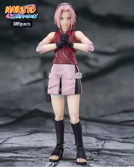 Sakura Haruno Inheritor Tsunade's indominable will. Fig 14cm Naruto Shippuden SH Figuarts