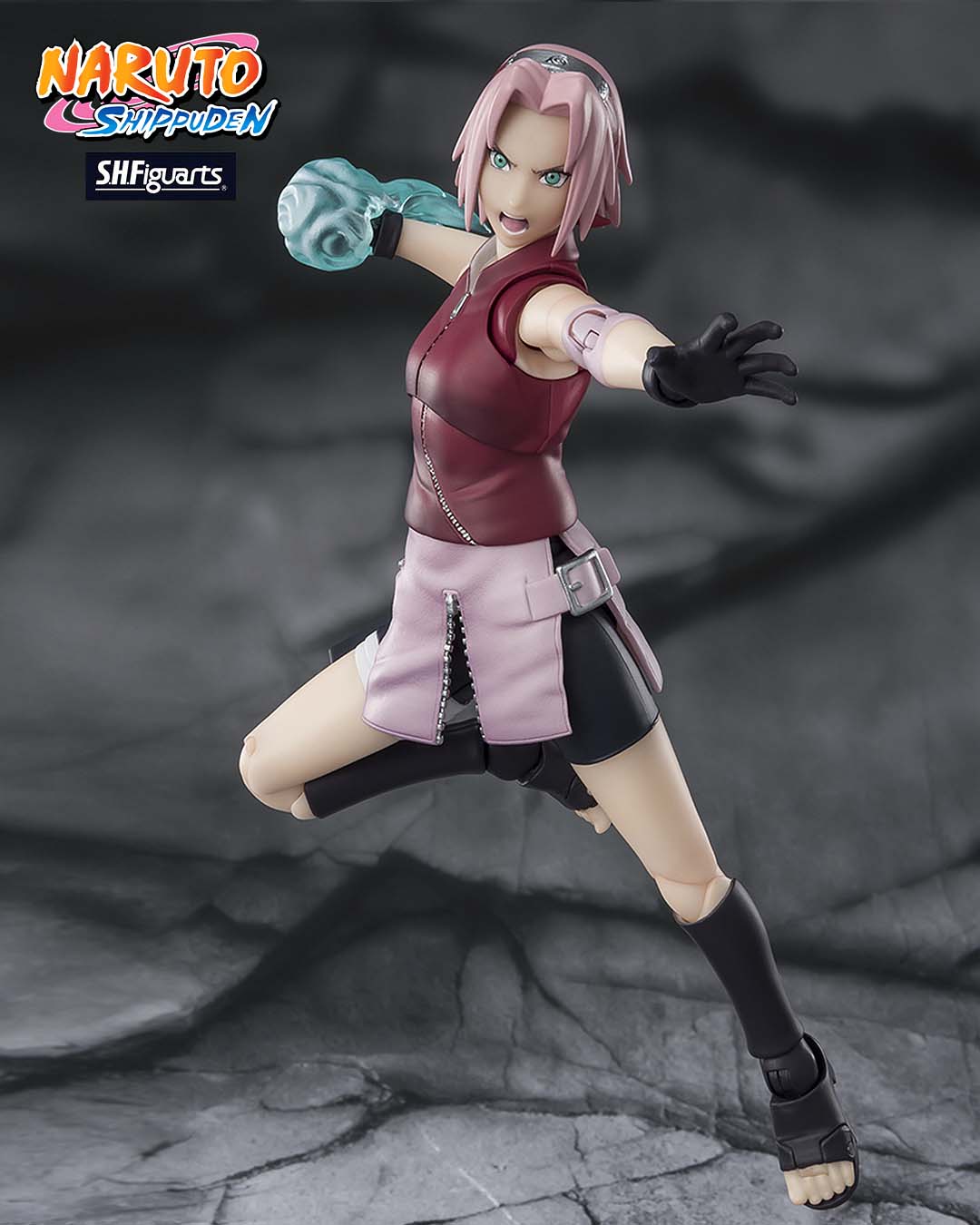 Sakura Haruno Inheritor Tsunade's indominable will. Fig 14cm Naruto Shippuden SH Figuarts