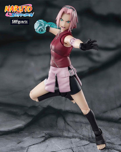 Sakura Haruno Inheritor Tsunade's indominable will. Fig 14cm Naruto Shippuden SH Figuarts