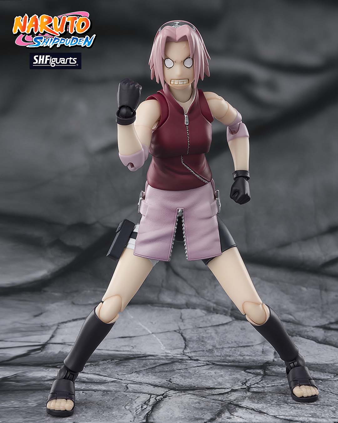 Sakura Haruno Inheritor Tsunade's indominable will. Fig 14cm Naruto Shippuden SH Figuarts