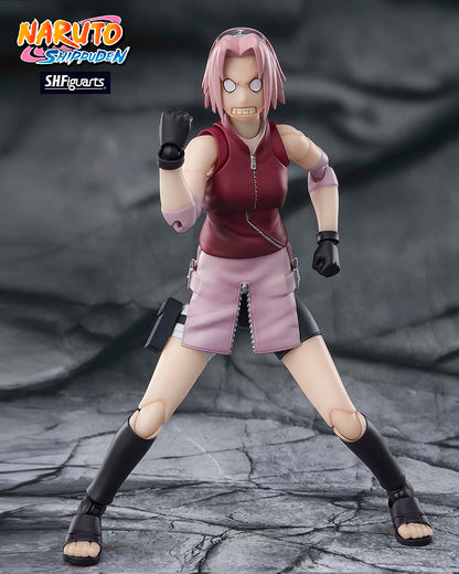 Sakura Haruno Inheritor Tsunade's indominable will. Fig 14cm Naruto Shippuden SH Figuarts