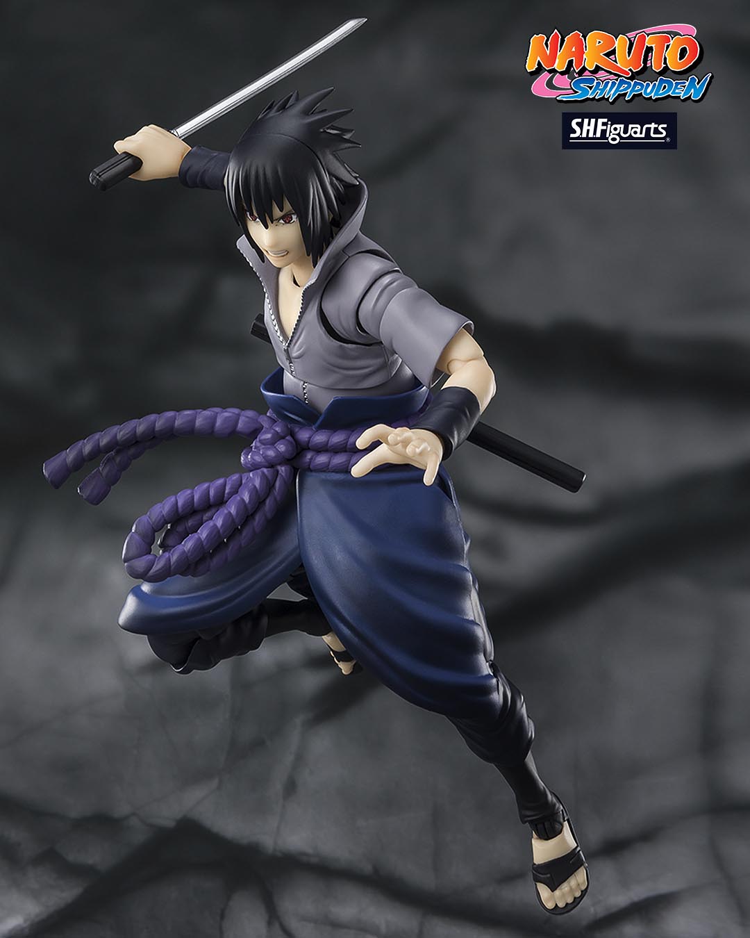 Sasuke Uchiha who he bears all hatred version. figura 14cm Naruto Shippuden SH Figuarts.