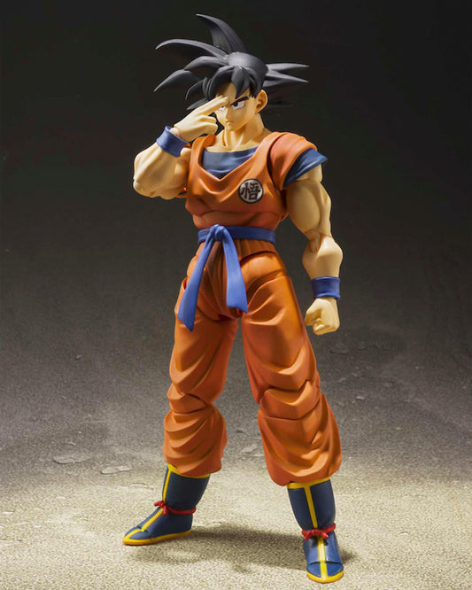 Son Goku Saiyan Raised on the earth 14cm Dragon Ball Z SH Figuarts. Re-issue ( 2nd)