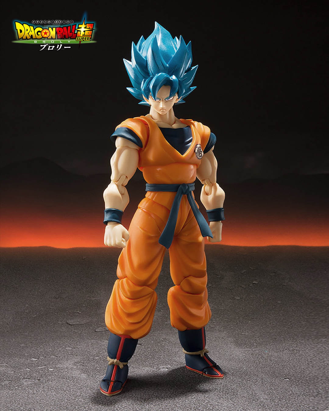 Super Saiyan God Super Saiyan Goku Figura 14cm Dragon Ball Super SH Figuarts RE-RUN