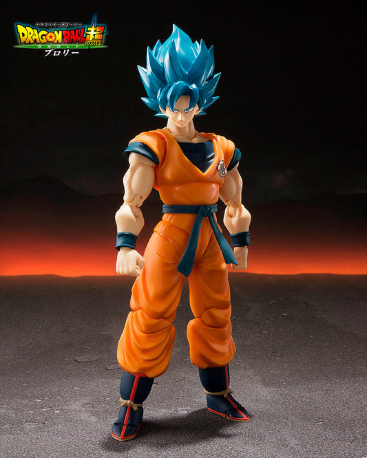 Super Saiyan God Super Saiyan Goku Figura 14cm Dragon Ball Super SH Figuarts RE-RUN