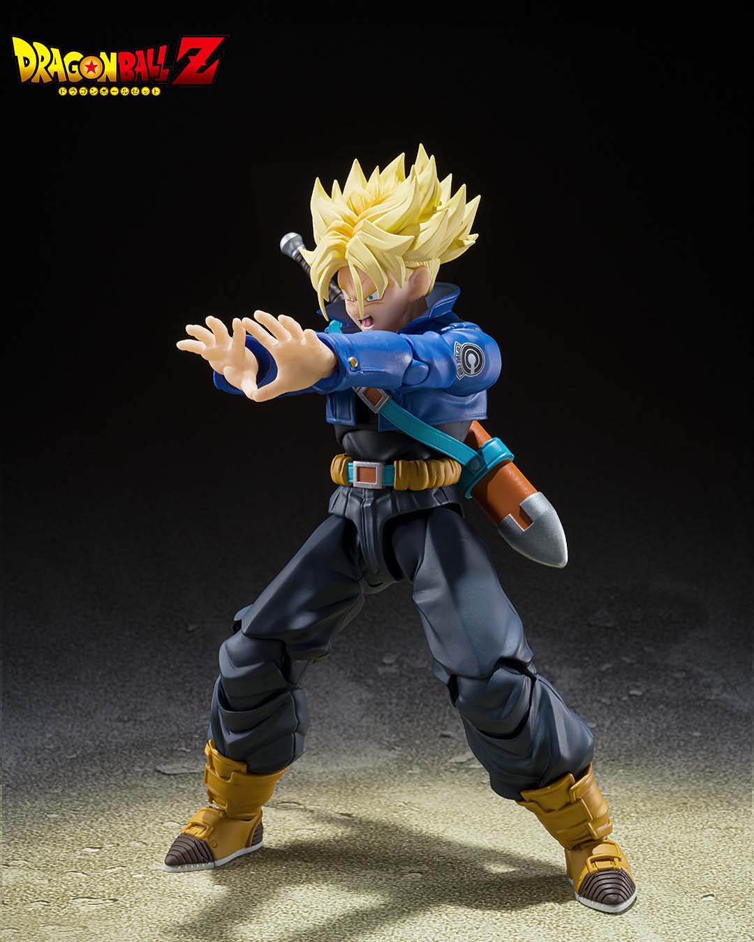 Super Saiyan Trunks "The boy from the future" figura 14cm Dragon ball Z de SH Figuarts.