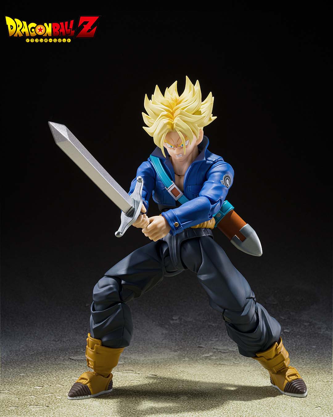 Super Saiyan Trunks "The boy from the future" figura 14cm Dragon ball Z de SH Figuarts.