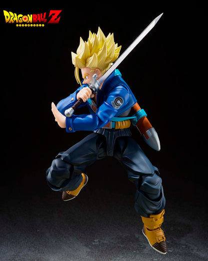 Super Saiyan Trunks "The boy from the future" figura 14cm Dragon ball Z de SH Figuarts.