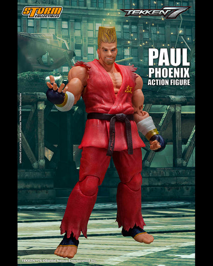 Tekken 7 Figura 1/12 Paul Phoenix 18 cm