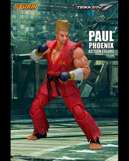 Tekken 7 Figura 1/12 Paul Phoenix 18 cm