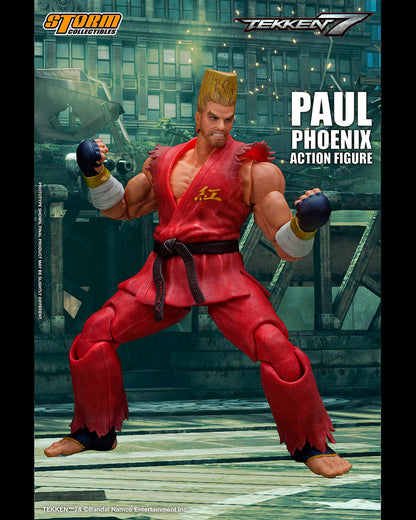 Tekken 7 Figura 1/12 Paul Phoenix 18 cm