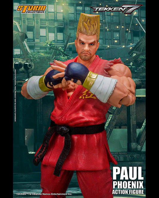 Tekken 7 Figura 1/12 Paul Phoenix 18 cm