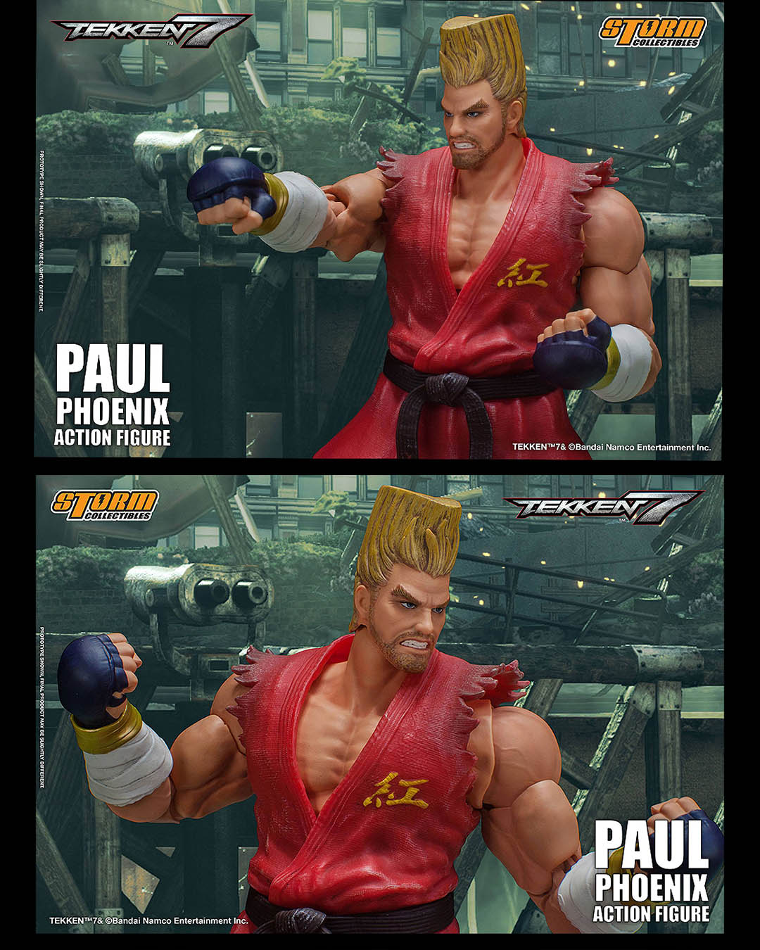 Tekken 7 Figura 1/12 Paul Phoenix 18 cm