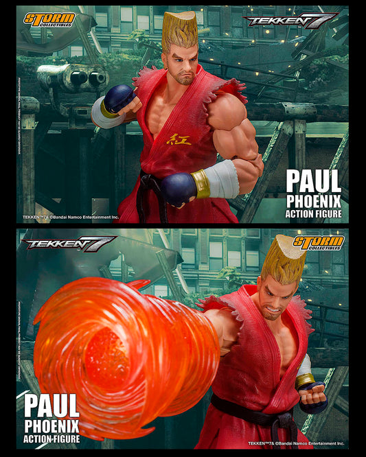 Tekken 7 Figura 1/12 Paul Phoenix 18 cm