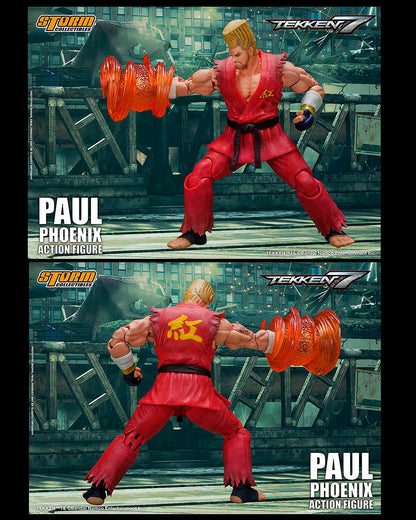 Tekken 7 Figura 1/12 Paul Phoenix 18 cm