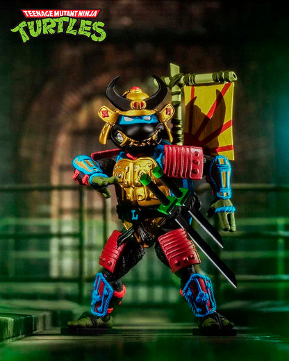 Tortugas Ninja Figura Ultimates Leo the Sewer Samurai 18 cm