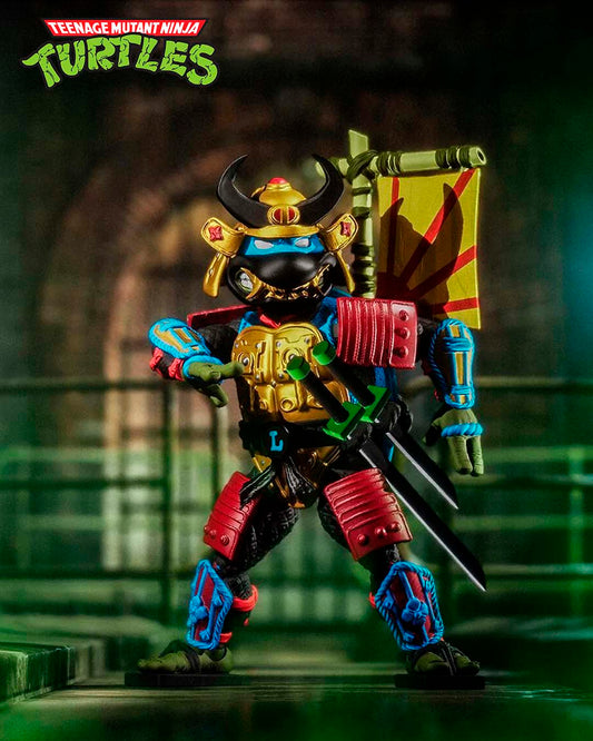 Tortugas Ninja Figura Ultimates Leo the Sewer Samurai 18 cm
