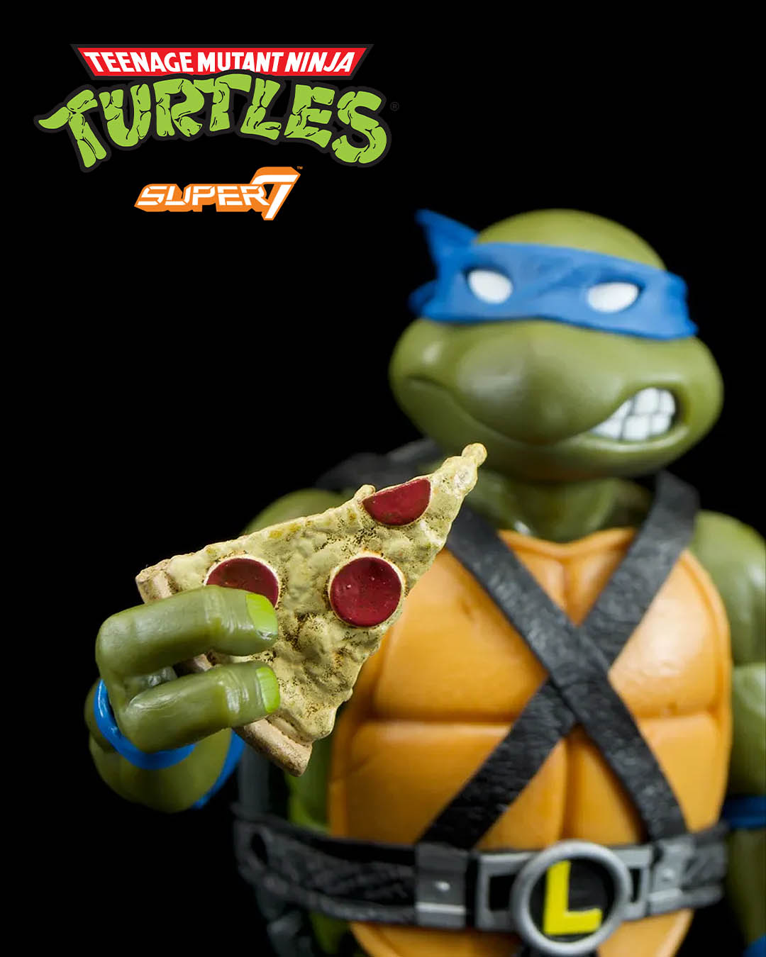 Tortugas Ninja Figura Ultimates Leonardo 18 cm