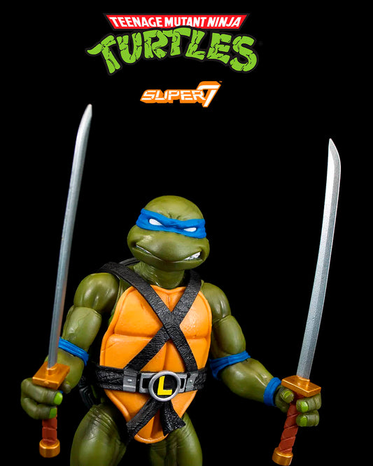 Tortugas Ninja Figura Ultimates Leonardo 18 cm