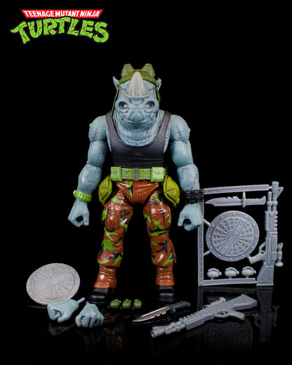 Tortugas Ninja Figura Ultimates Rocksteady 20cm