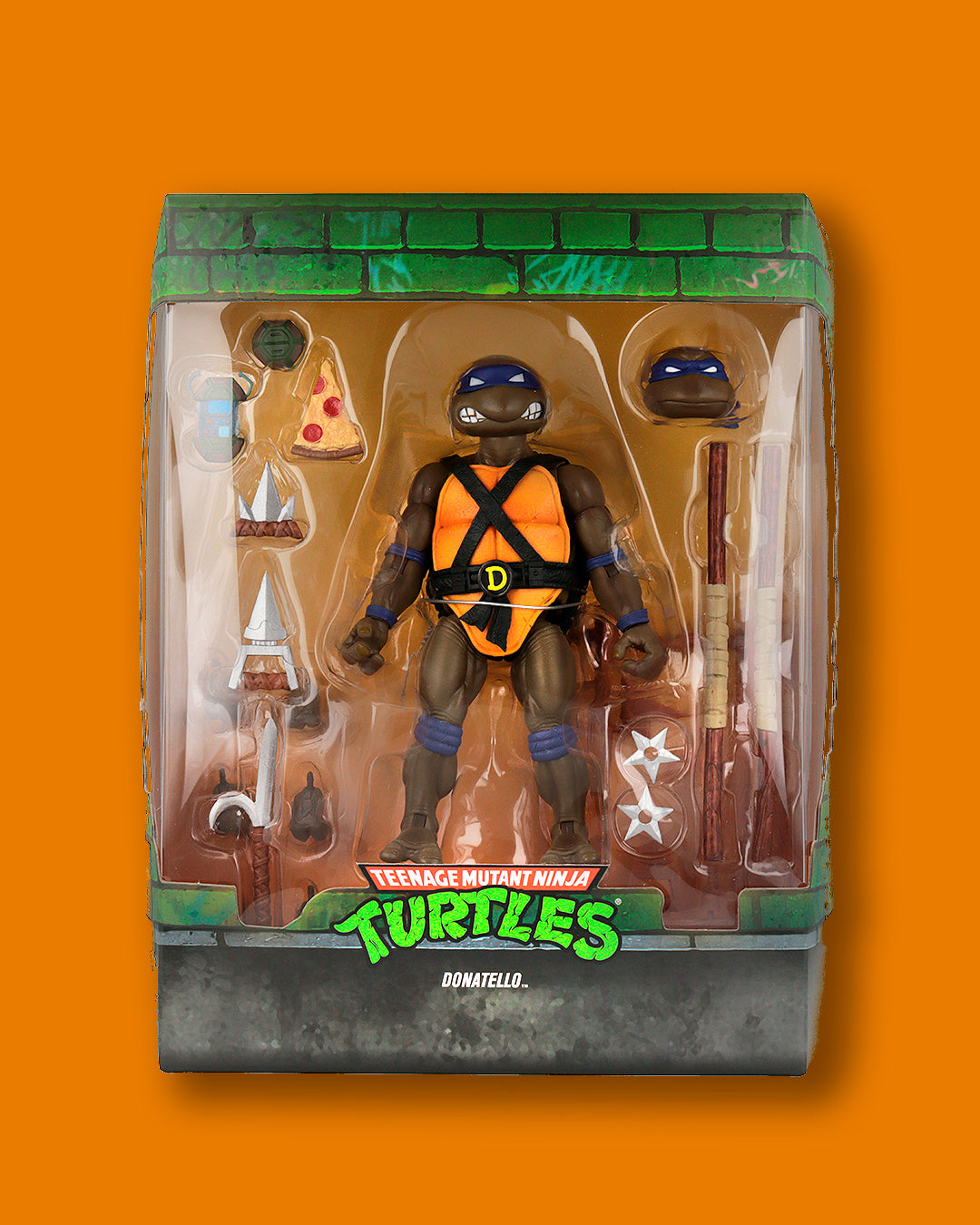Tortugas Ninja Figura Ultimates Donatello 18 cm