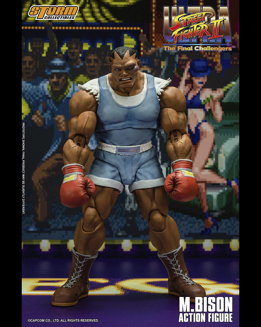 Ultra Street Fighter II: The Final Challengers Figura 1/12 Balrog 17 cm