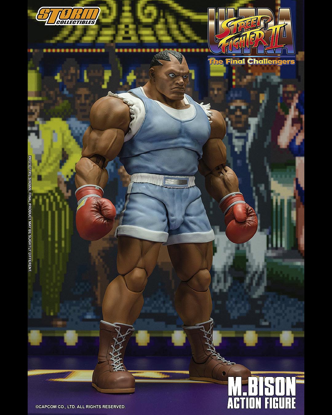 Ultra Street Fighter II: The Final Challengers Figura 1/12 Balrog 17 cm