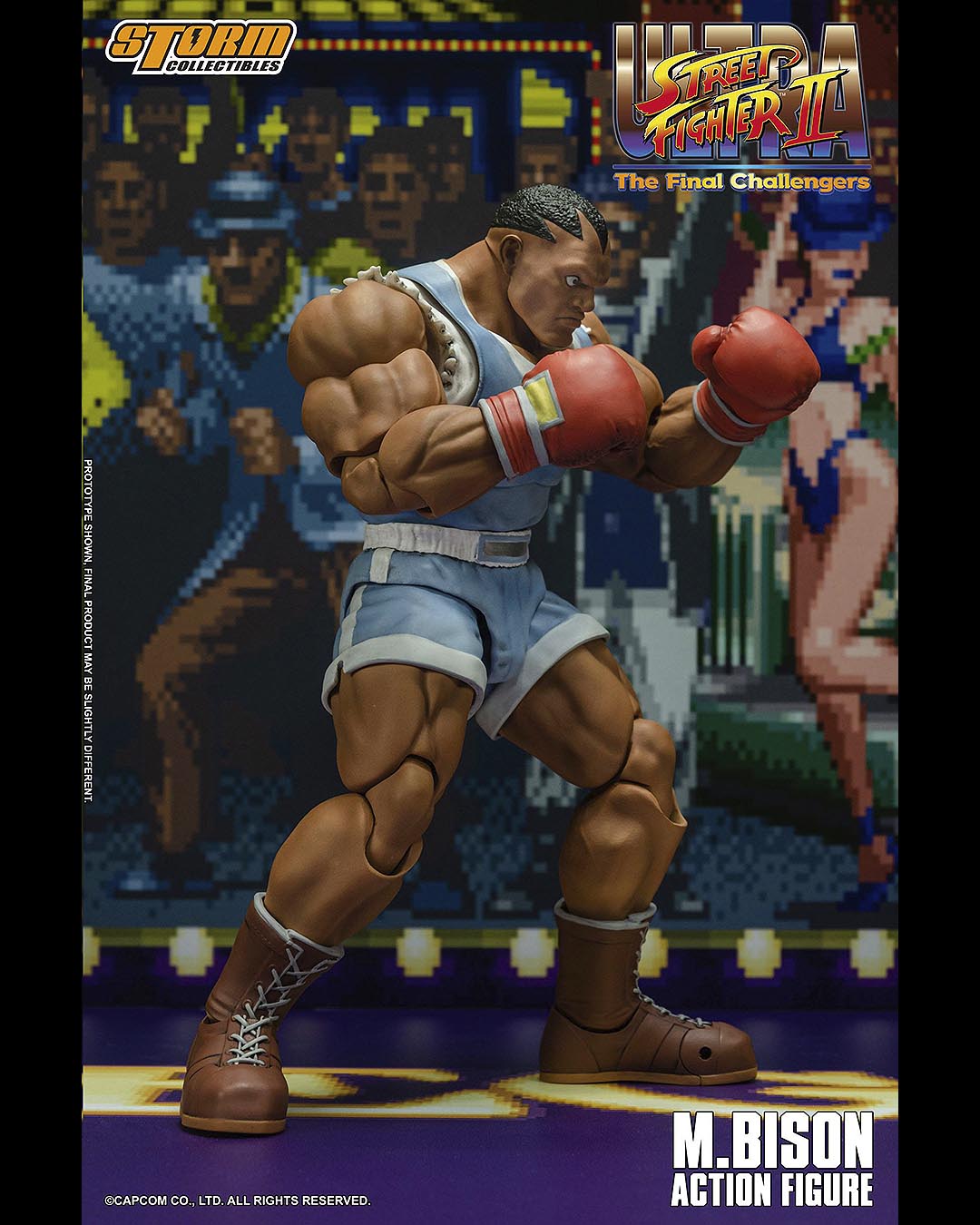 Ultra Street Fighter II: The Final Challengers Figura 1/12 Balrog 17 cm